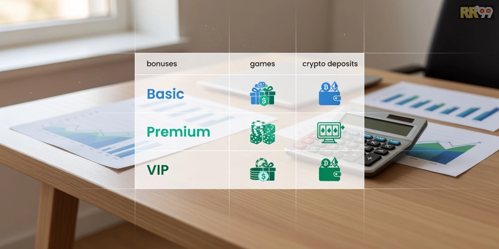 Bảng giá chi tiết các gói dịch vụ crypto casino rr99 cập nhật năm 2025