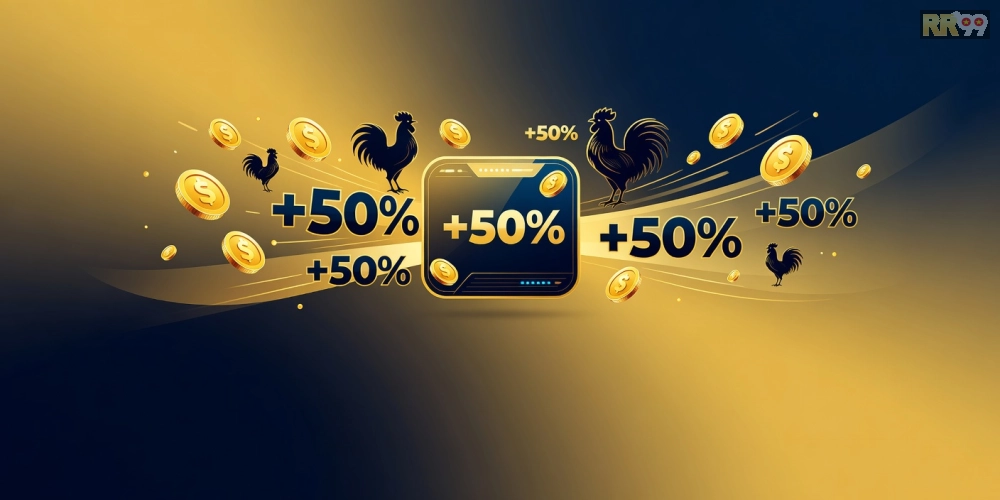 Hình ảnh minh họa các ưu đãi hấp dẫn trong đá gà online rr99 năm 2025